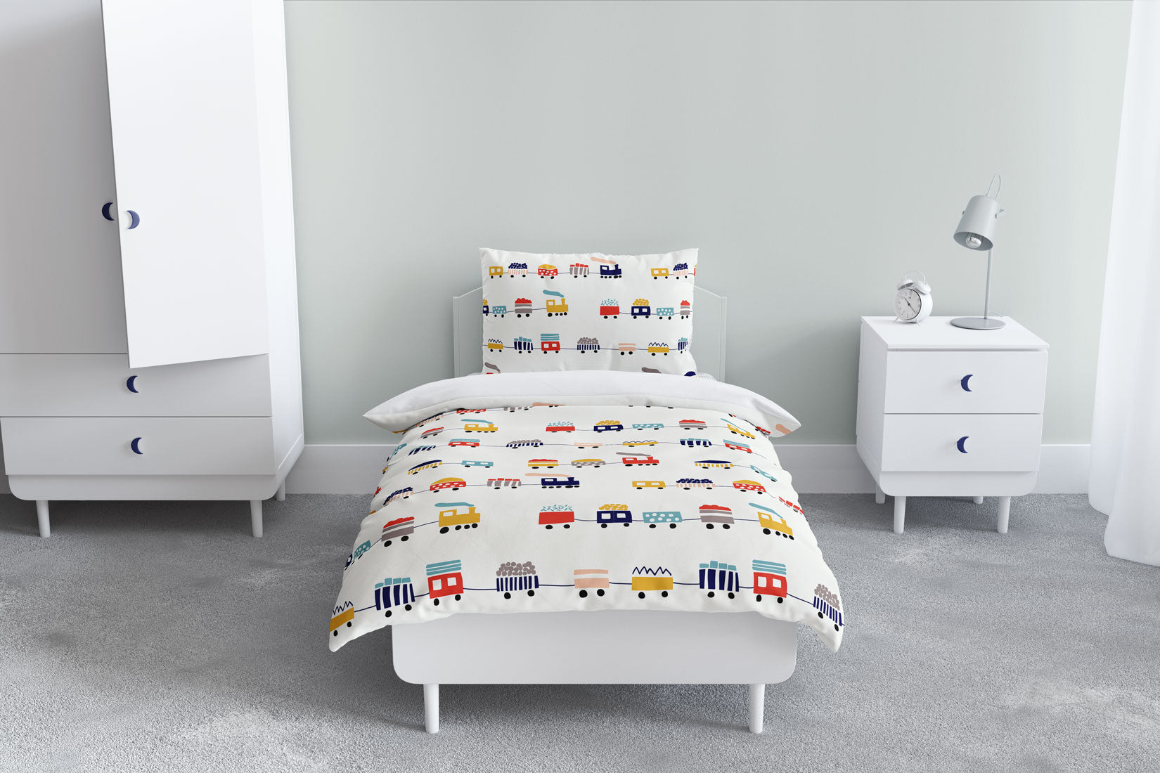 Bedding Set Trains